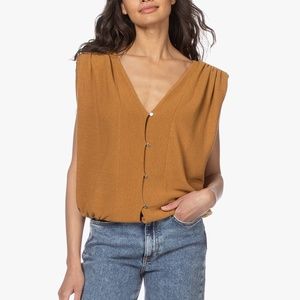 ba&sh Lony Sleeveless Cardigan